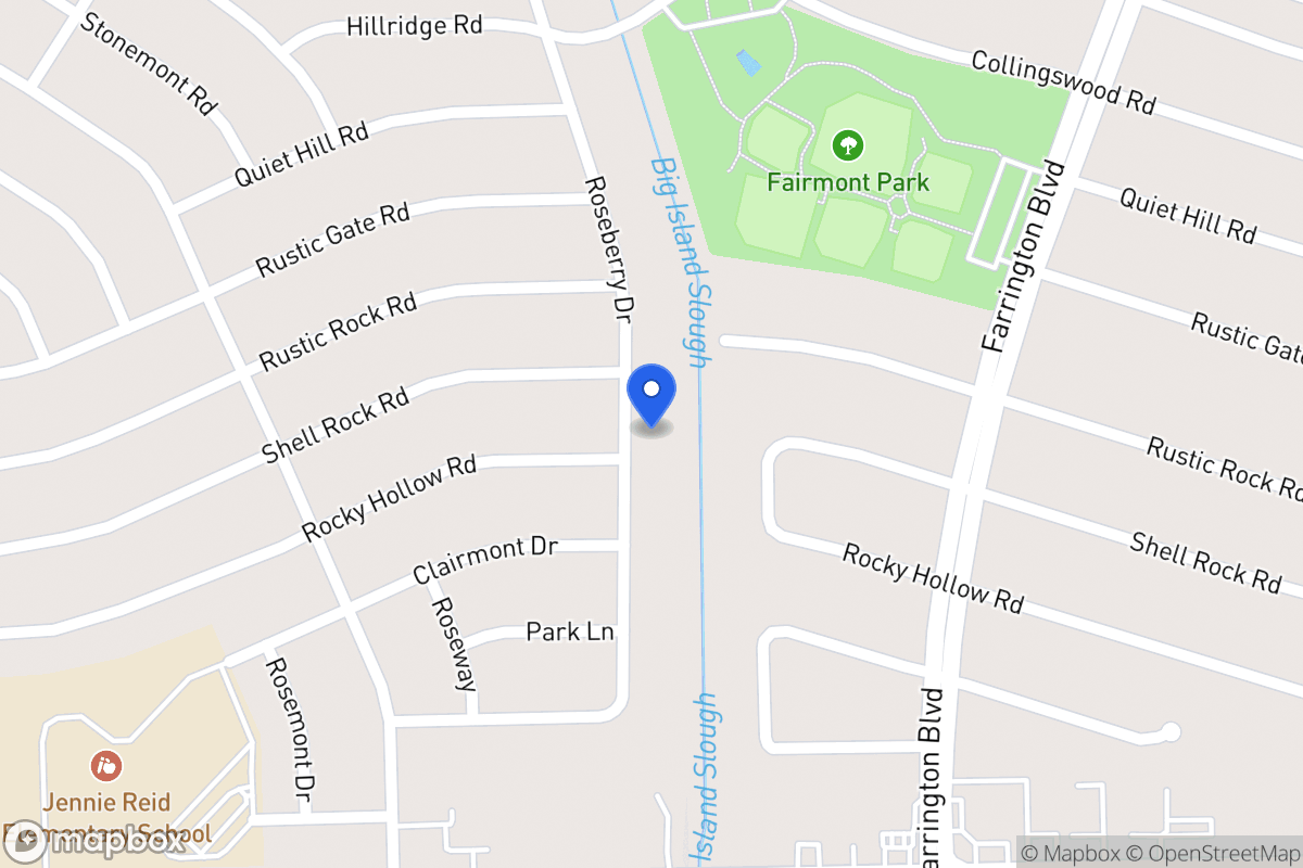 Map of 3715 Roseberry Dr, La Porte