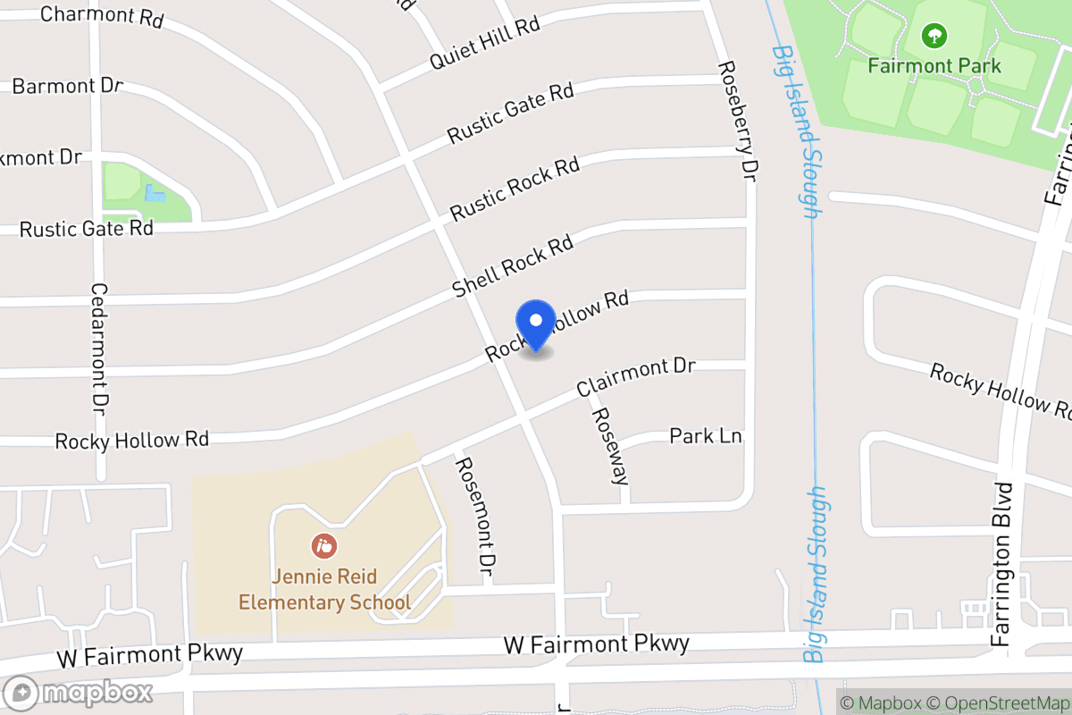 Map of 10006 Rocky Hollow Rd, La Porte