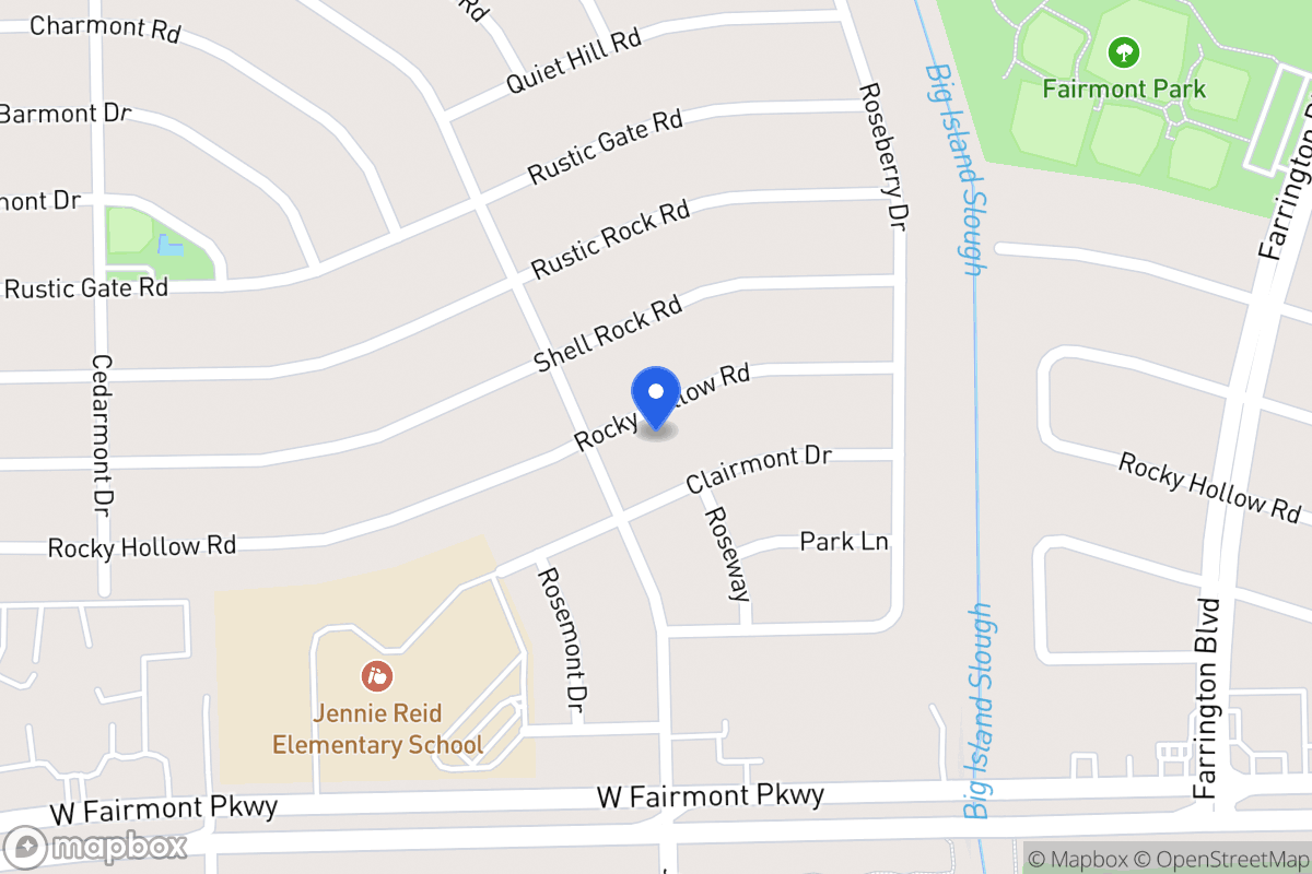 Map of 10010 Rocky Hollow Rd, La Porte