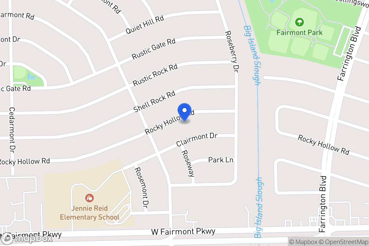 Map of 10022 Rocky Hollow Rd, La Porte
