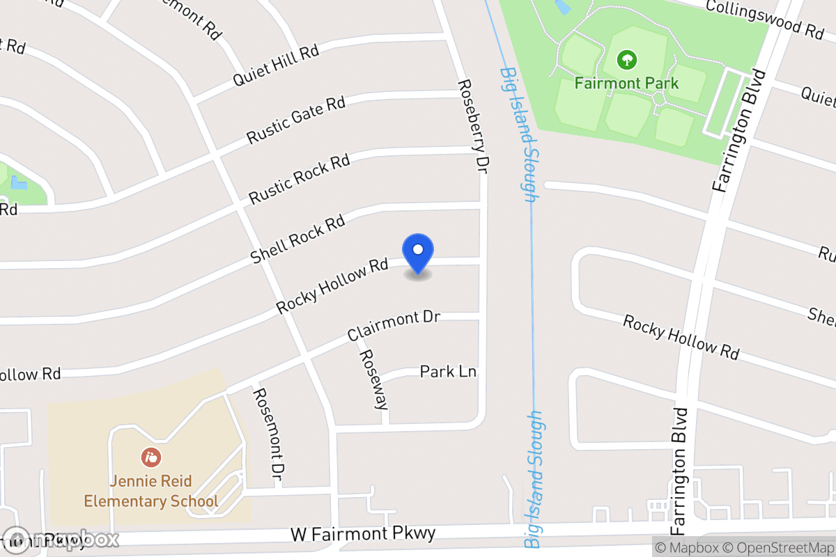 Map of 10110 Rocky Hollow Rd, La Porte
