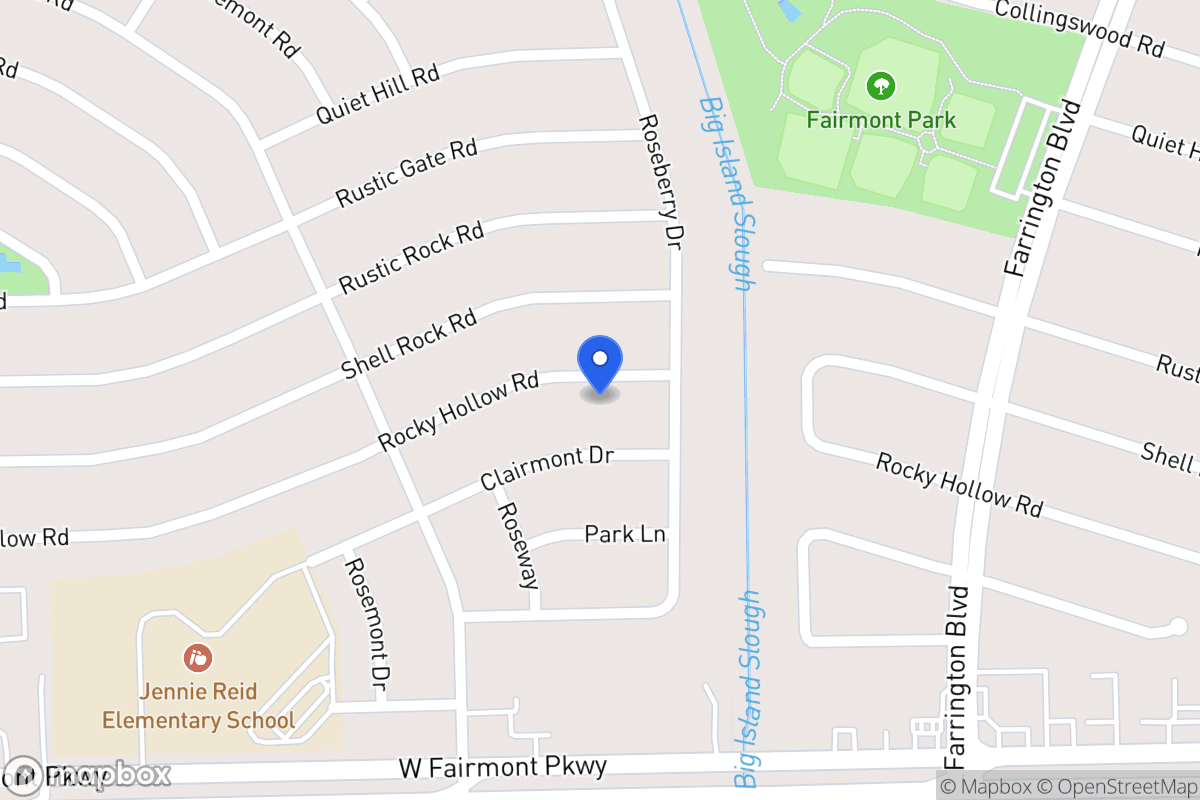 Map of 10114 Rocky Hollow Rd, La Porte