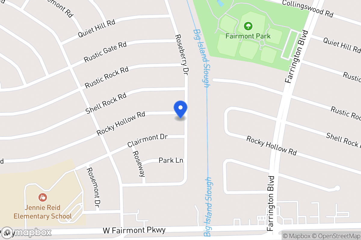 Map of 10124 Rocky Hollow Rd, La Porte