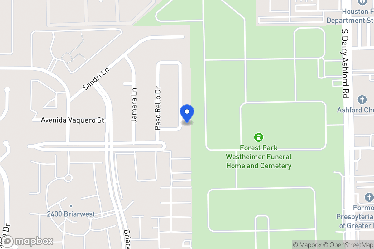 Map of 2227 Linea Del Pino St, Houston