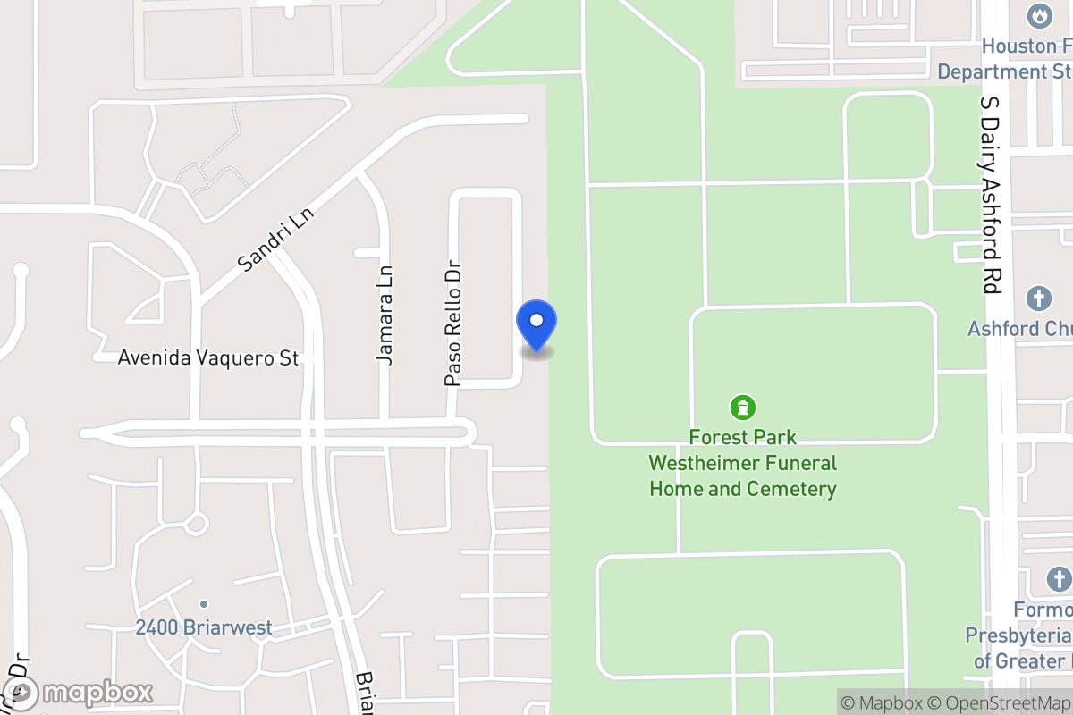 Map of 2223 Linea Del Pino St, Houston