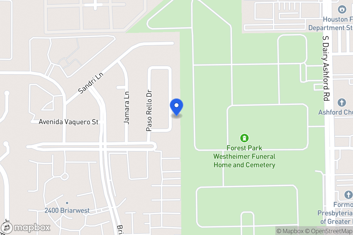 Map of 2219 Linea Del Pino St, Houston