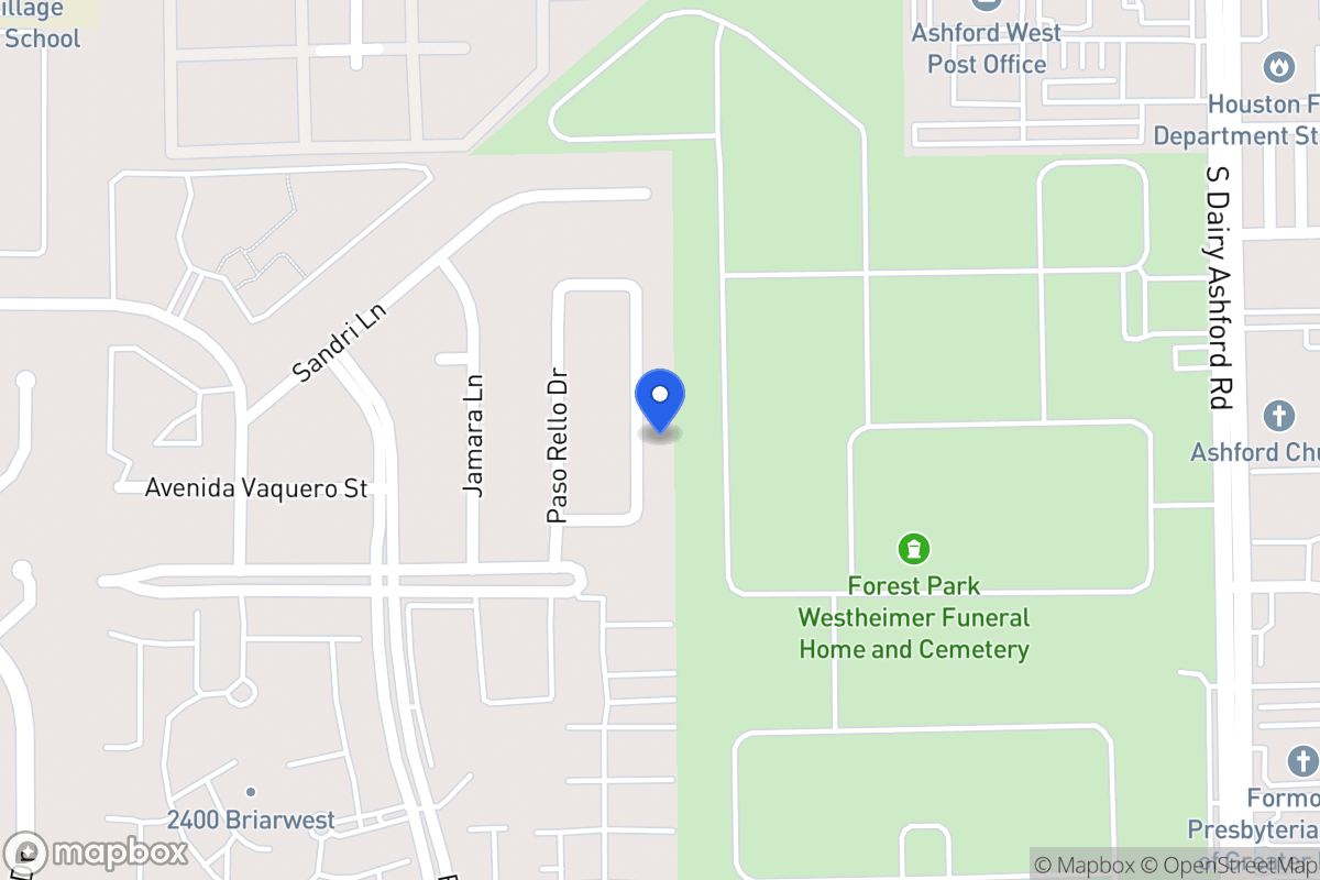 Map of 2211 Linea Del Pino St, Houston