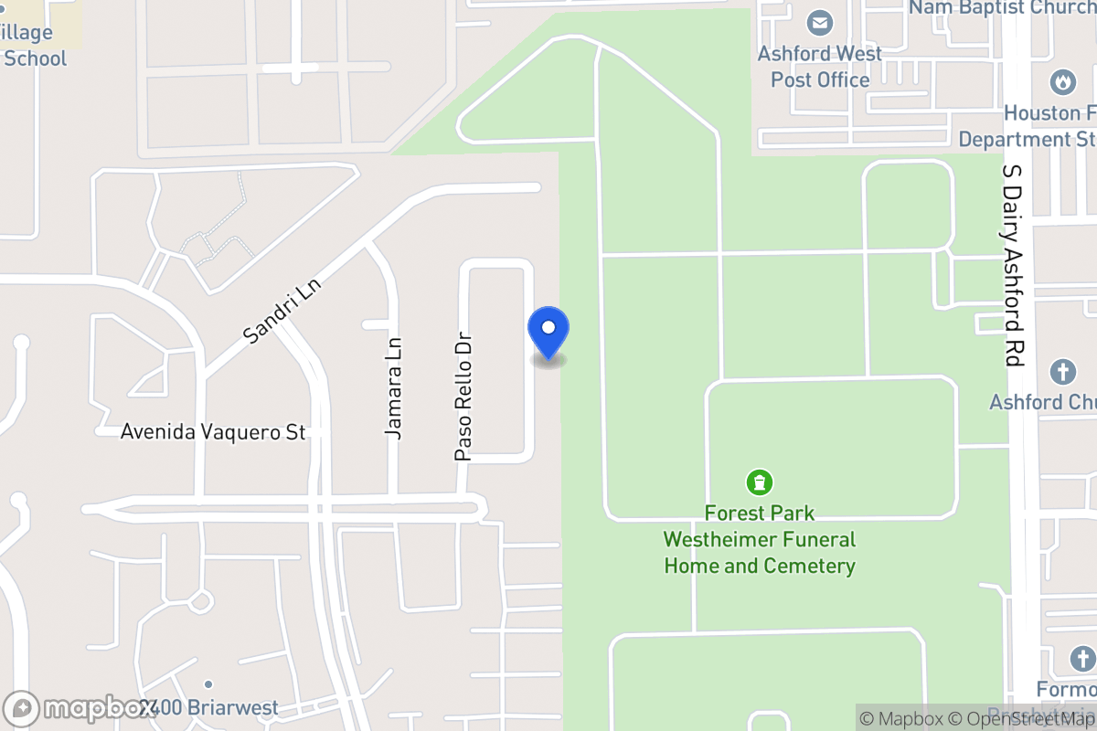 Map of 2203 Linea Del Pino St, Houston