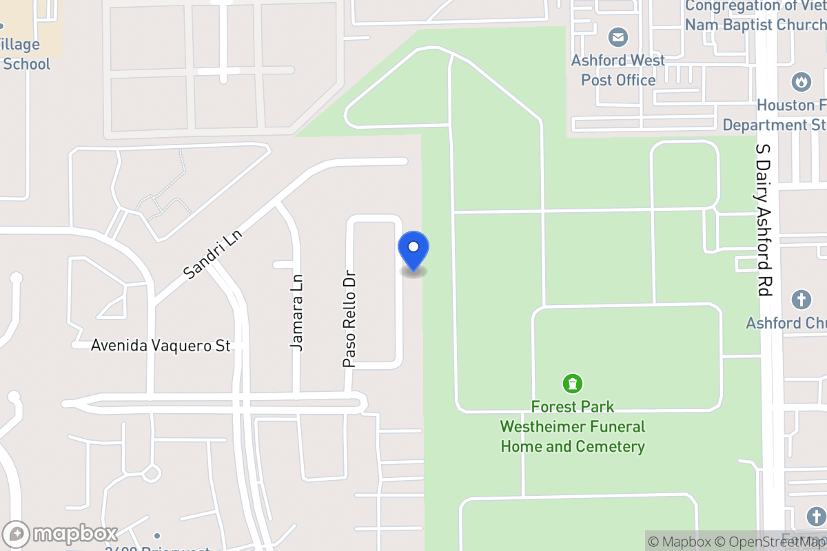 Map of 2127 Linea Del Pino St, Houston
