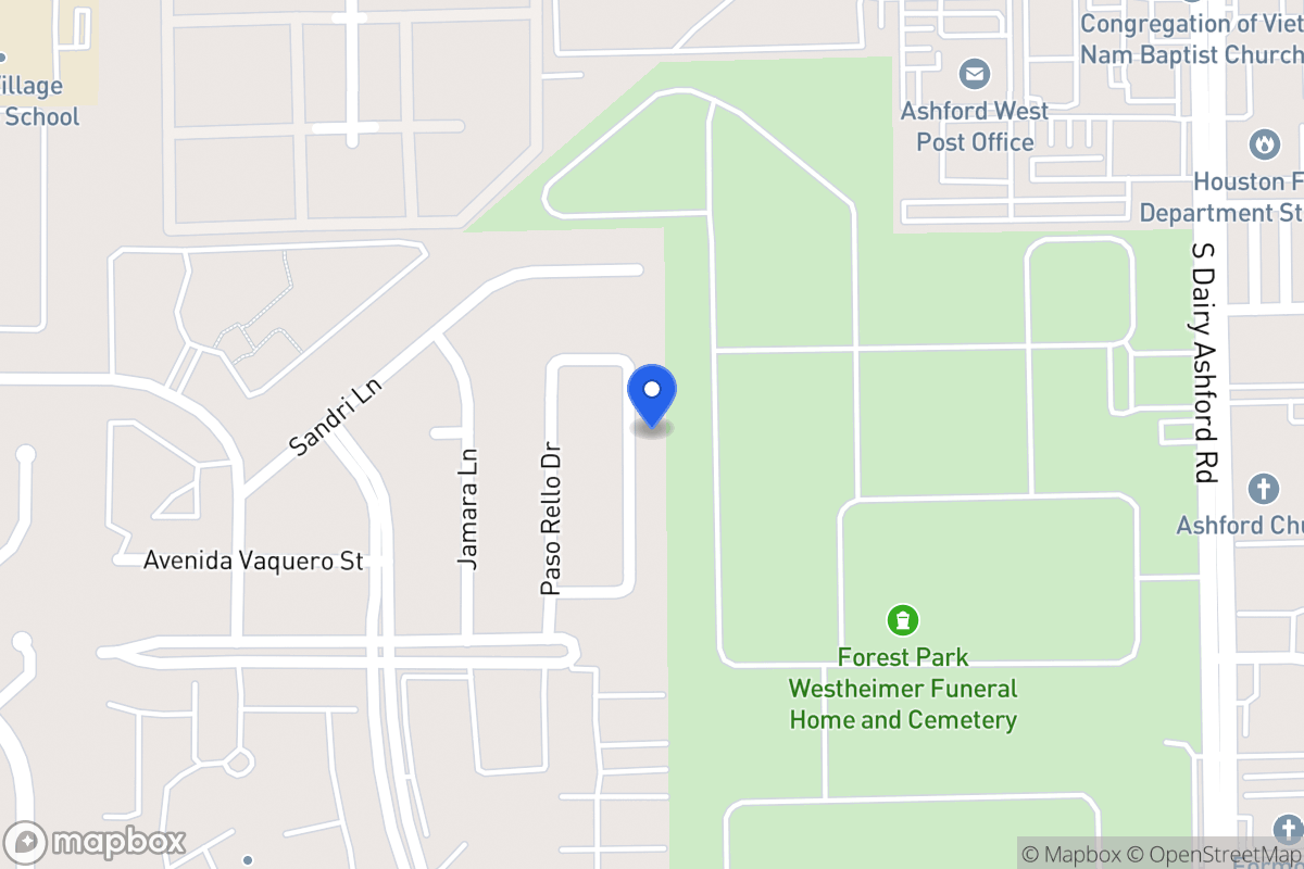 Map of 2123 Linea Del Pino St, Houston