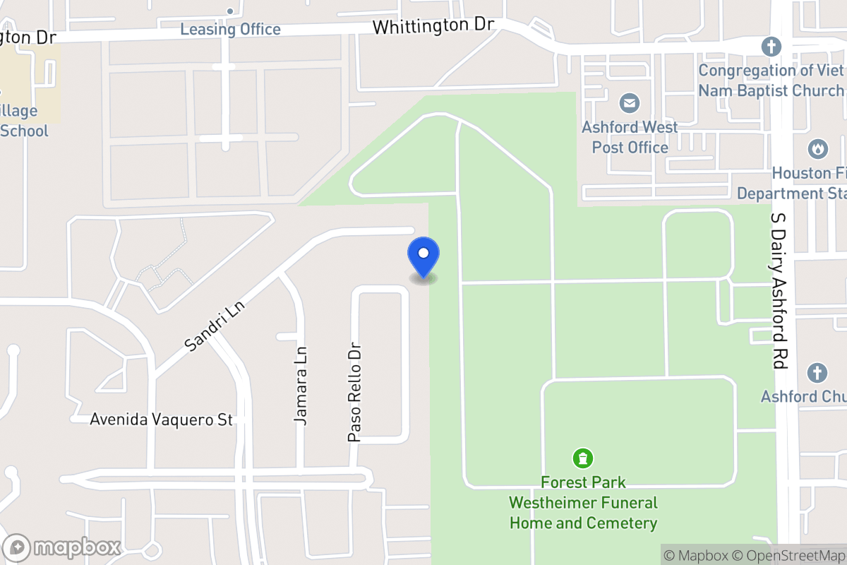 Map of 2103 Linea Del Pino St, Houston
