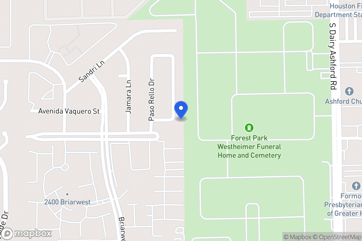 Map of 2231 Linea Del Pino St, Houston