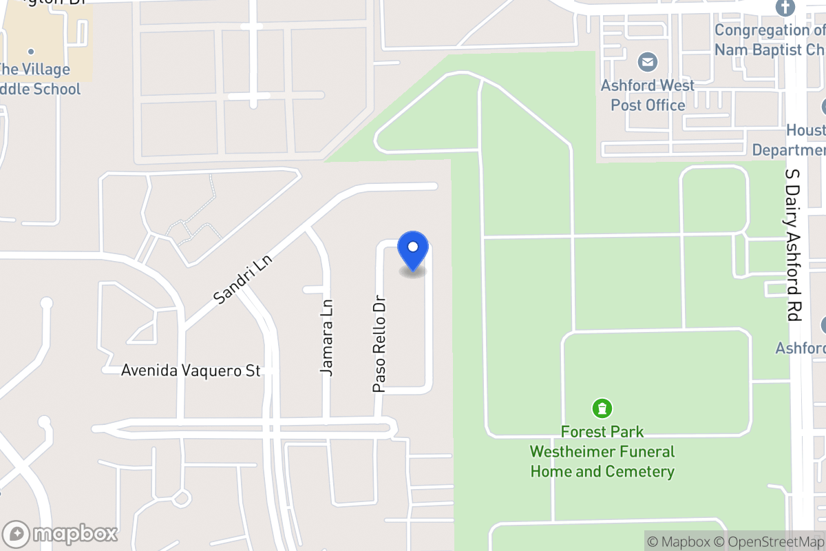 Map of 2118 Linea Del Pino St, Houston