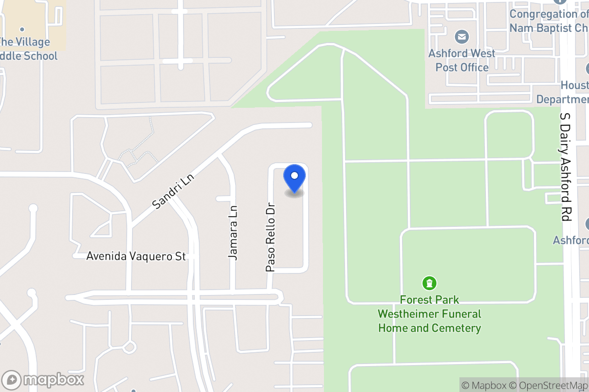 Map of 2122 Linea Del Pino St, Houston