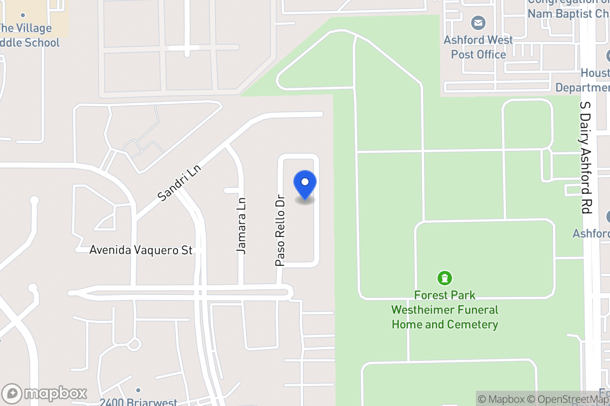 Map of 2130 Linea Del Pino St, Houston