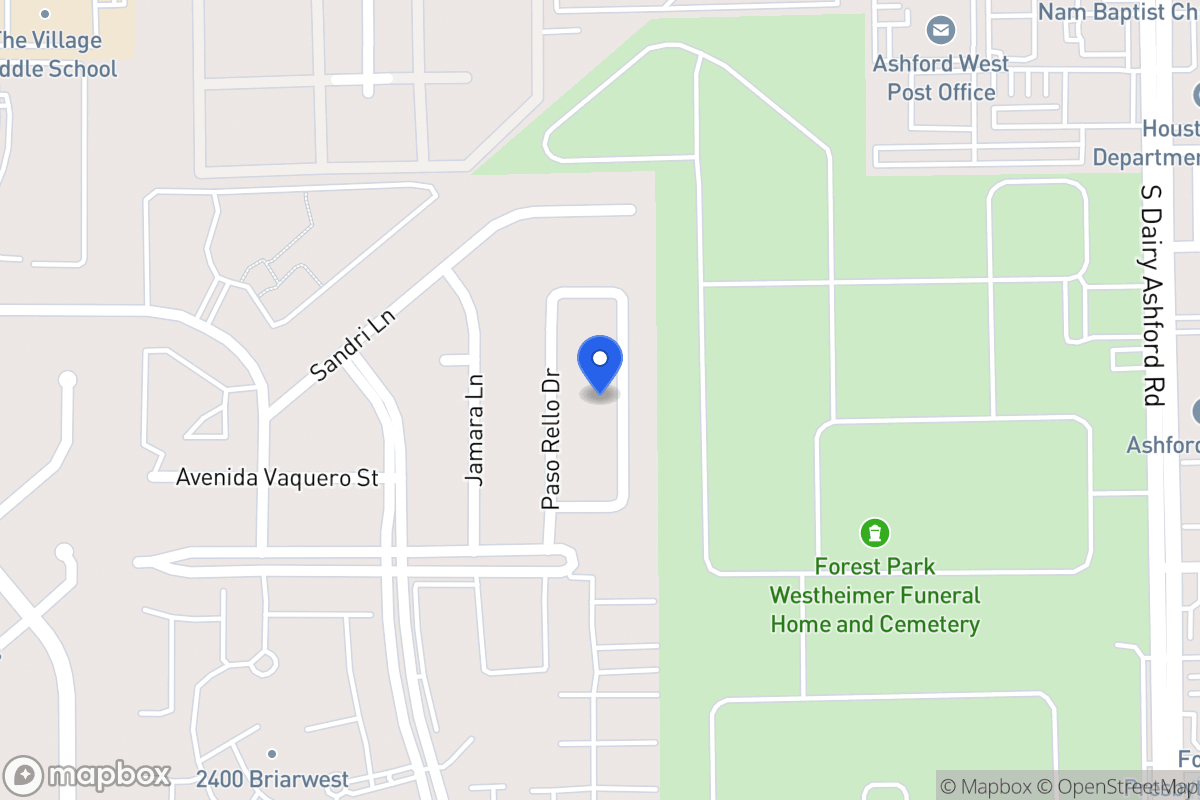 Map of 2202 Linea Del Pino St, Houston