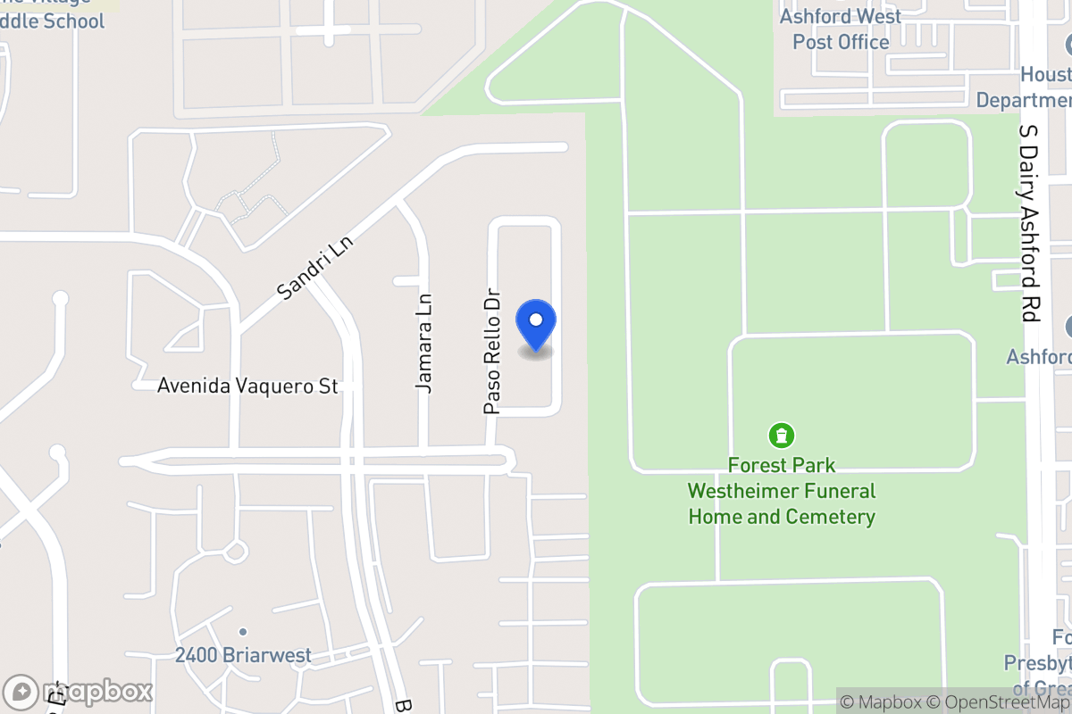 Map of 2214 Linea Del Pino St, Houston