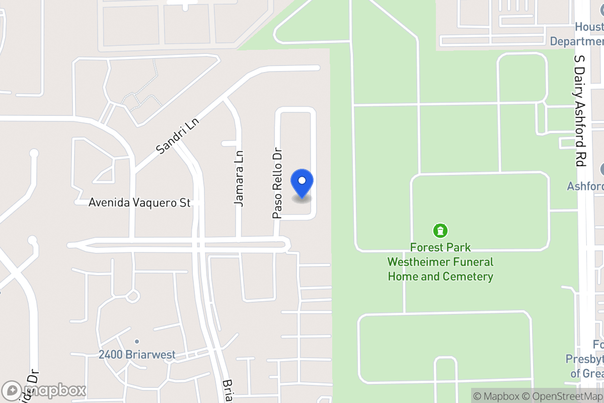 Map of 2222 Linea Del Pino St, Houston
