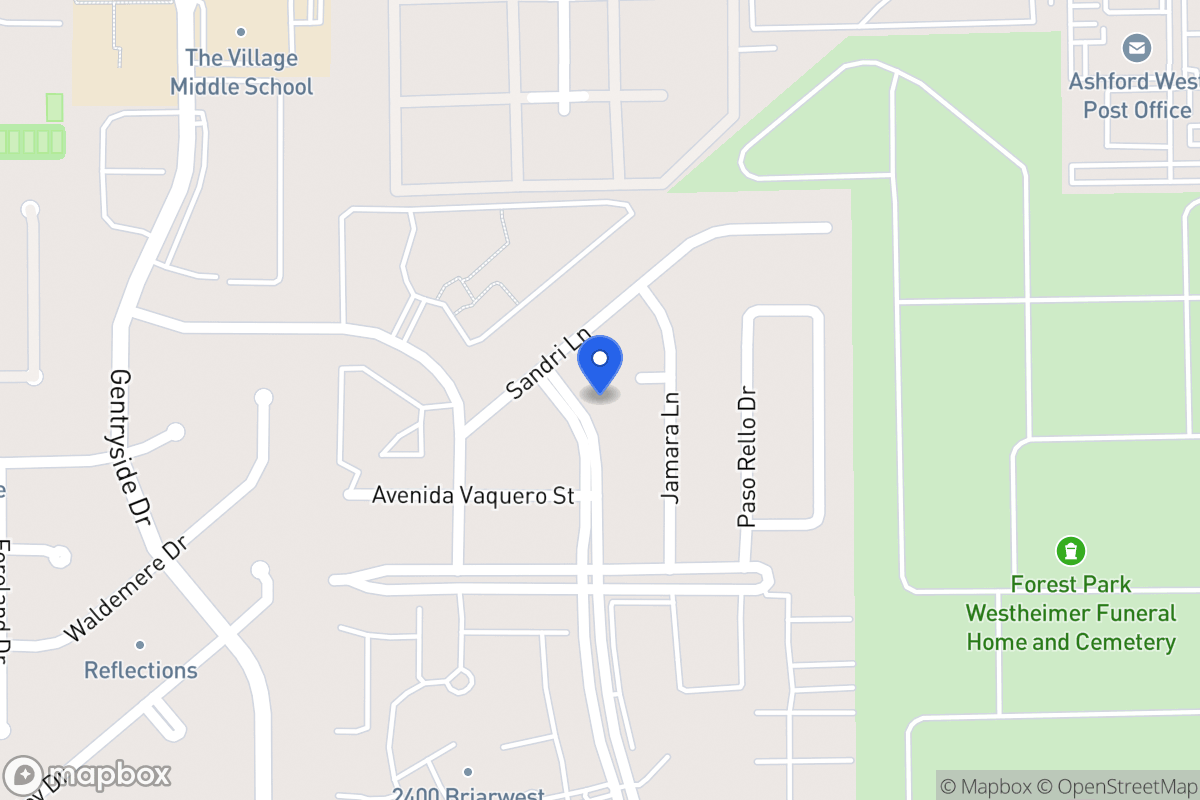 Map of 2211 Briarwest Blvd, Houston