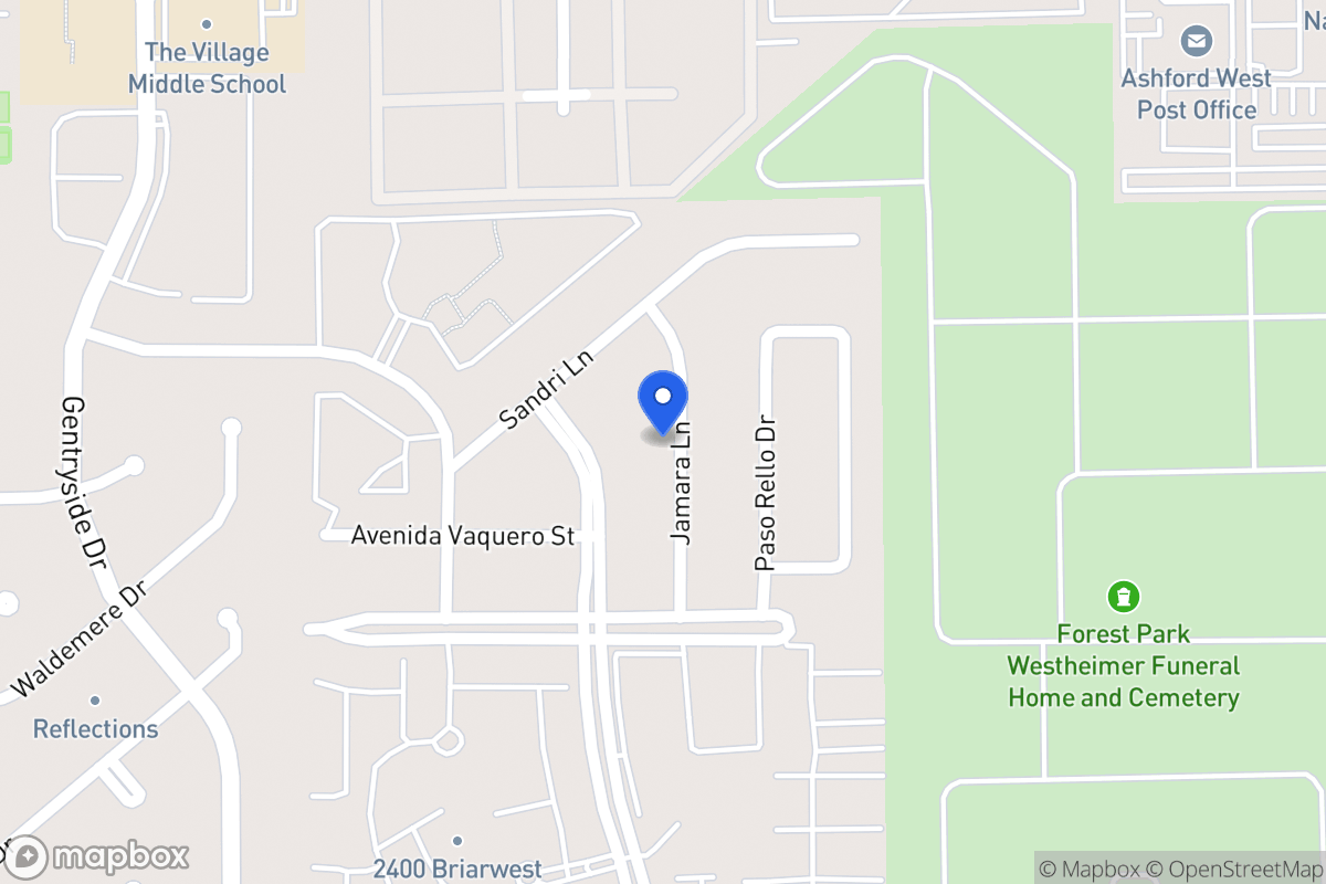 Map of 12803 Jamara Cir, Houston