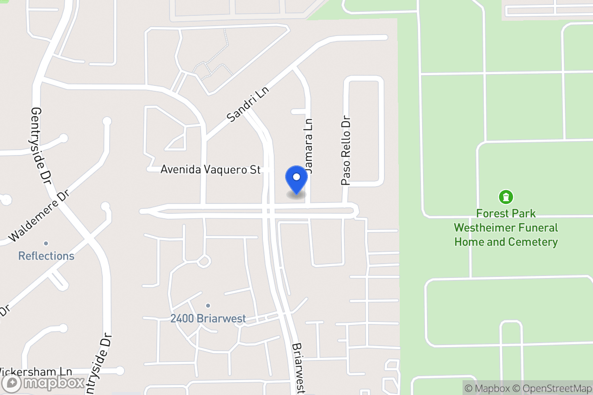 Map of 2238 Jamara Ln, Houston
