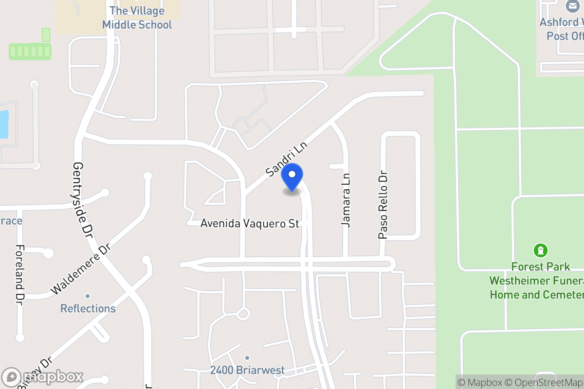 Map of 2218 Briarwest Blvd, Houston