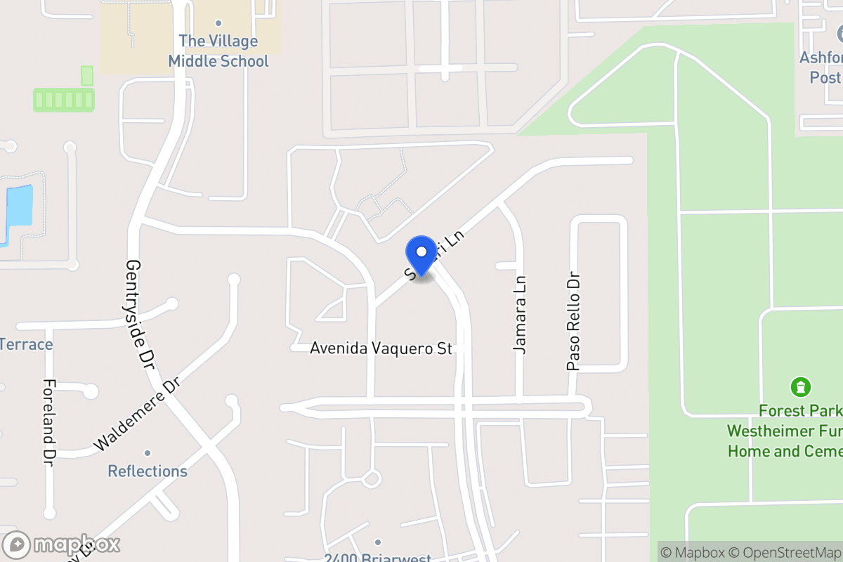 Map of 2202 Briarwest Blvd, Houston