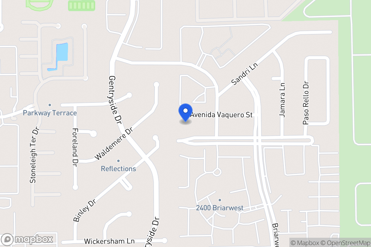 Map of 12955 Avenida Vaquero St, Houston