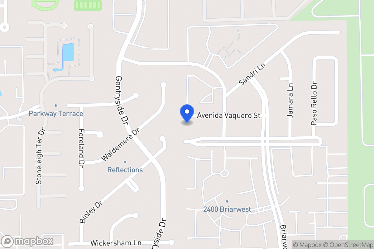 Map of 12959 Avenida Vaquero St, Houston