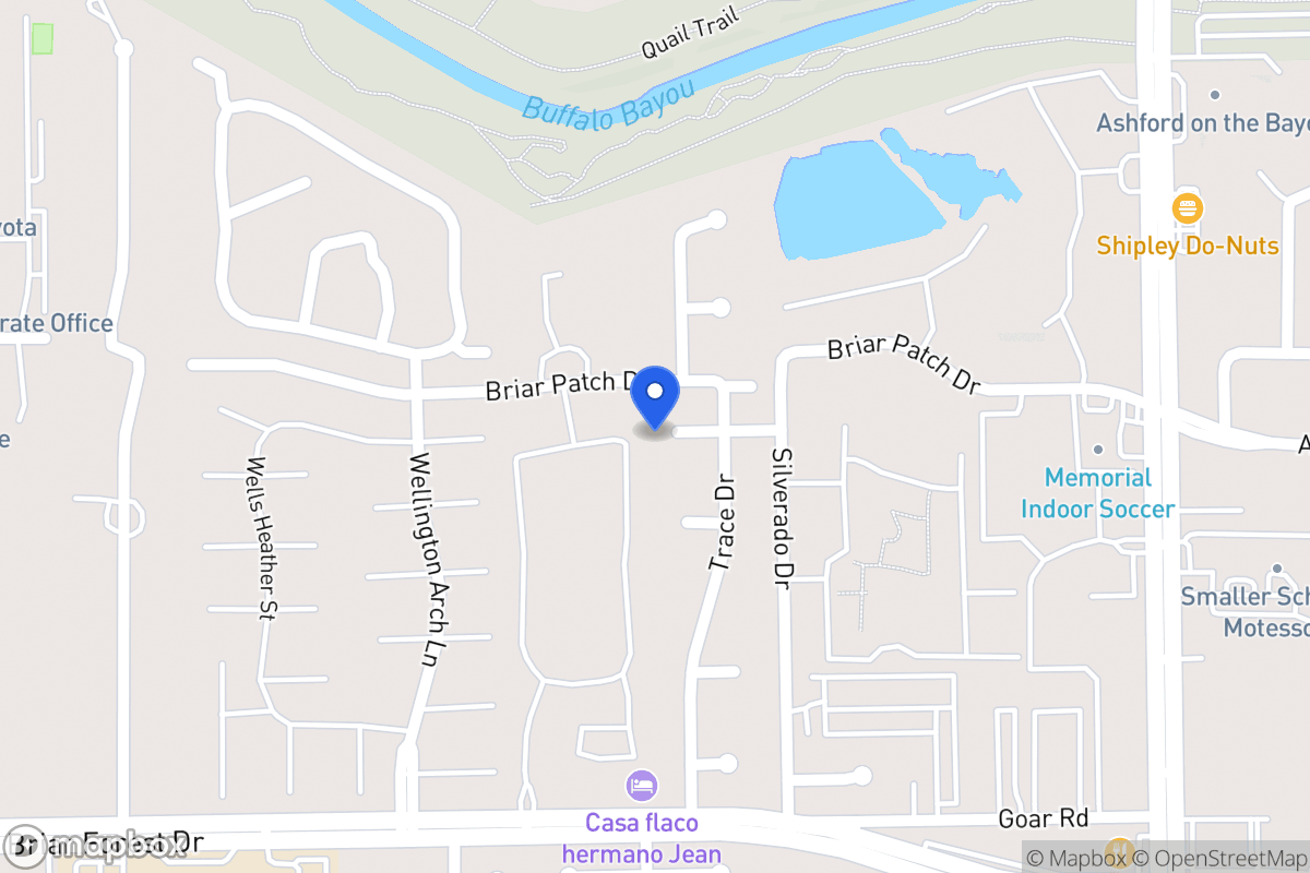 Map of 12714 Victor Ln, Houston