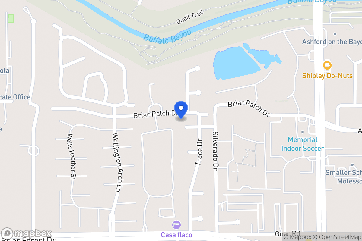 Map of 12710 Victor Ln, Houston