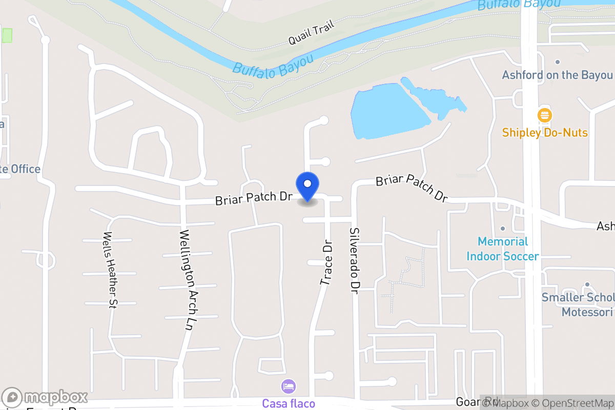 Map of 12702 Victor Ln, Houston