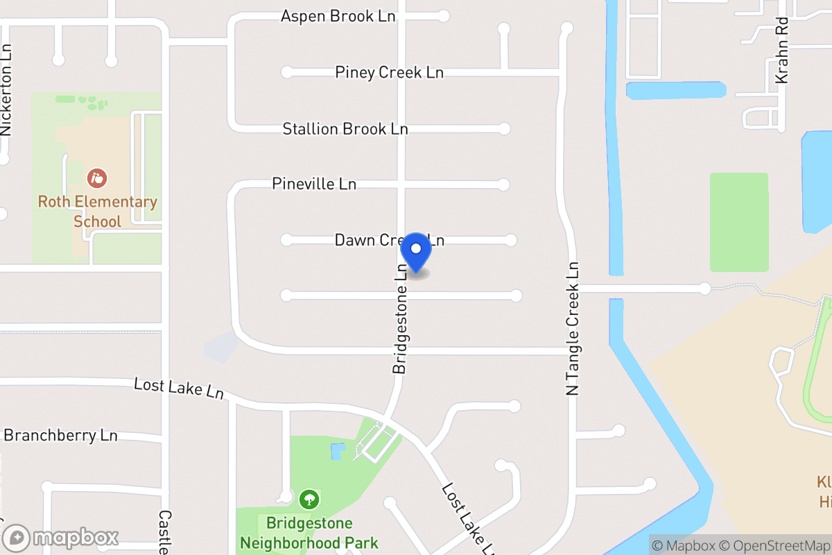Map of 4318 Shalom Creek Ln, Spring