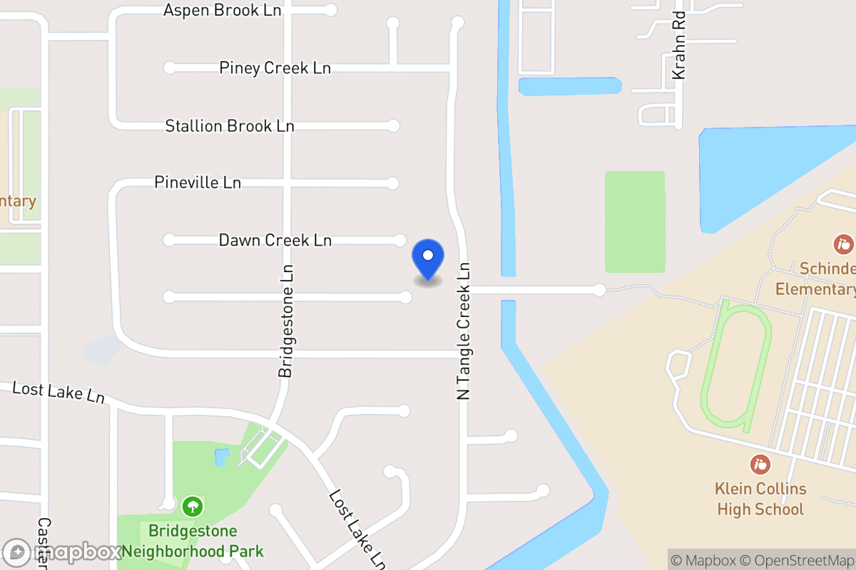 Map of 4202 Shalom Creek Ln, Spring