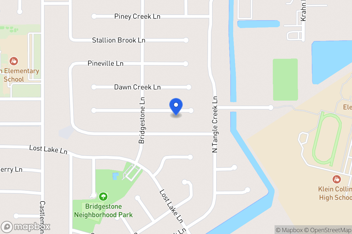 Map of 4219 Shalom Creek Ln, Spring