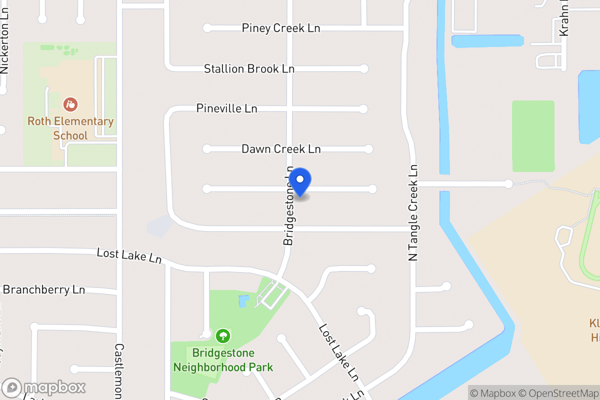 Map of 4319 Shalom Creek Ln, Spring