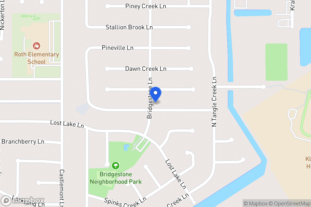 Map of 4318 Owens Creek Ln, Spring