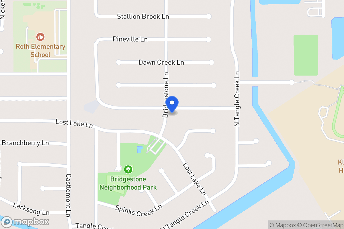 Map of 4319 Owens Creek Ln, Spring