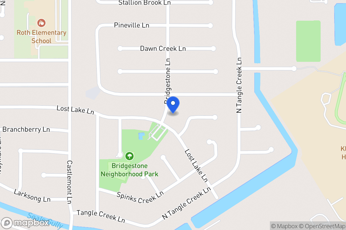 Map of 21506 Bridgestone Ln, Spring
