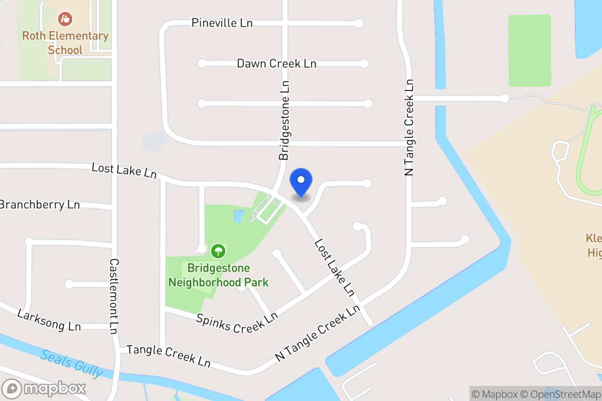 Map of 21503 Fir Creek Ln, Spring