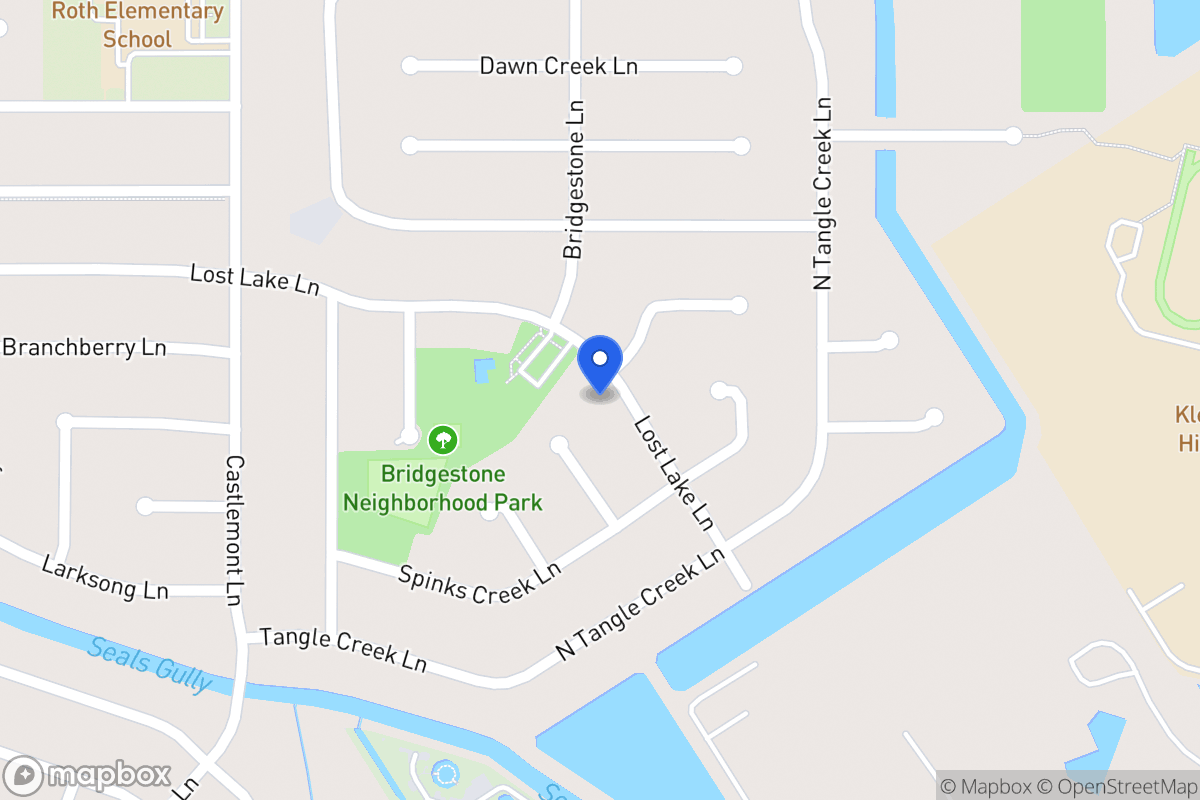 Map of 4223 Lost Lake Ln, Spring