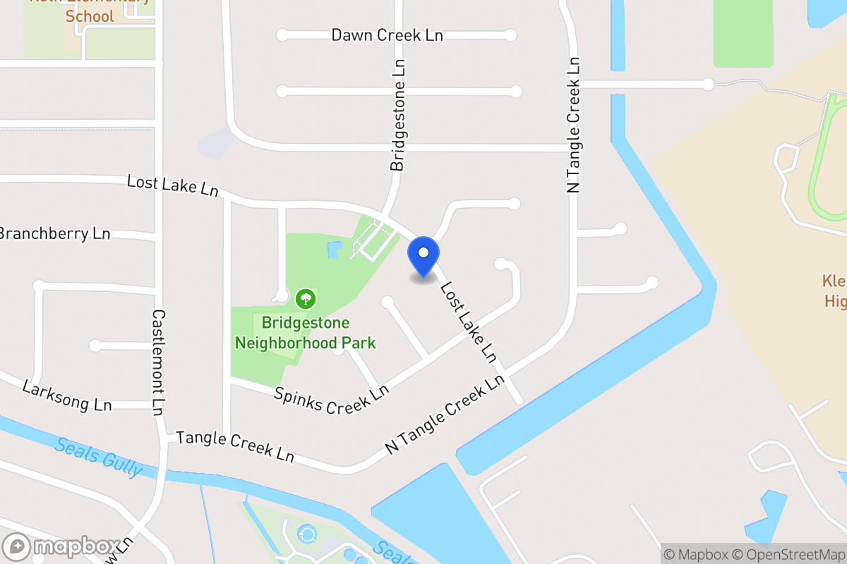 Map of 4219 Lost Lake Ln, Spring
