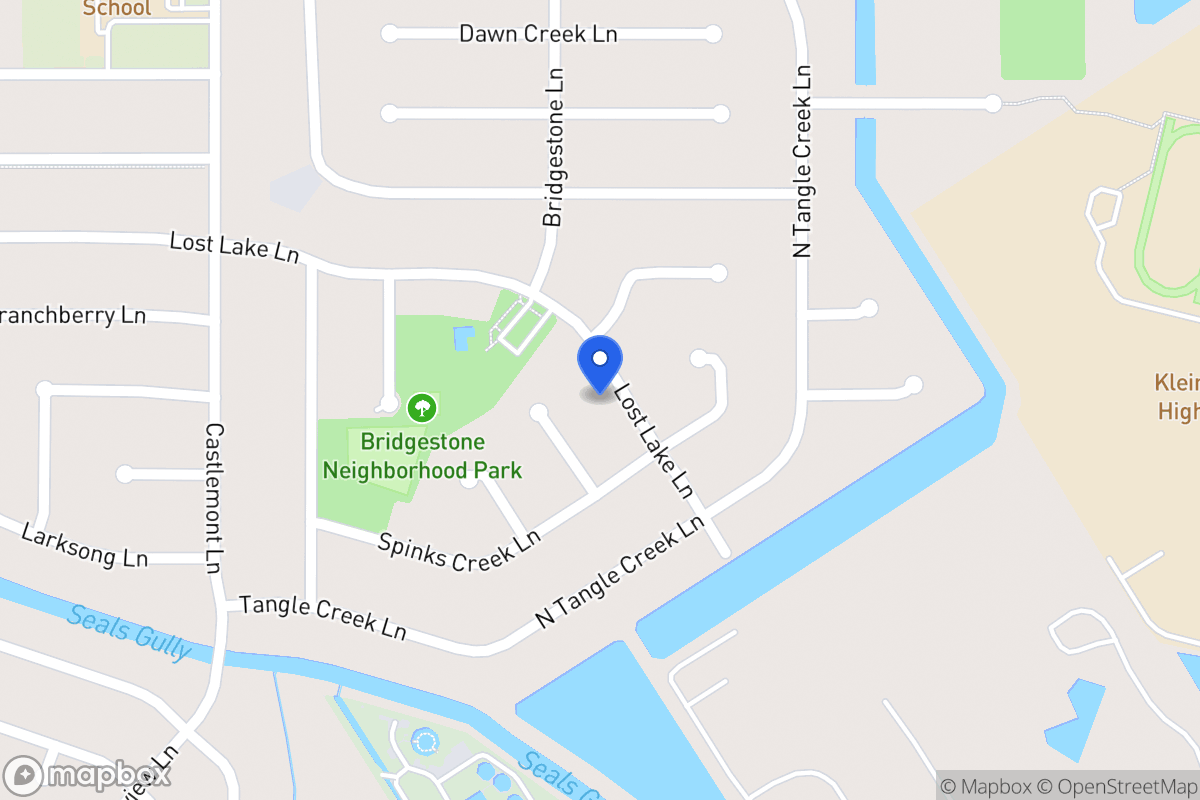 Map of 4215 Lost Lake Ln, Spring