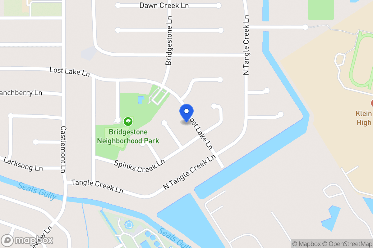 Map of 4211 Lost Lake Ln, Spring