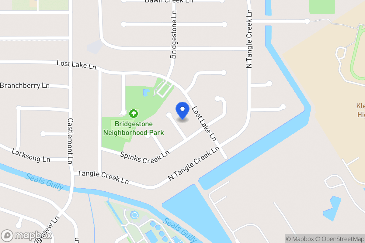 Map of 21310 Snappy Creek Ln, Spring
