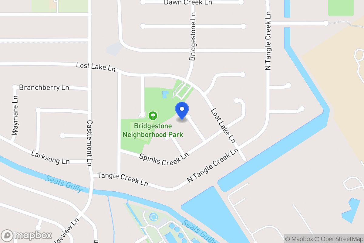 Map of 21319 Snappy Creek Ln, Spring