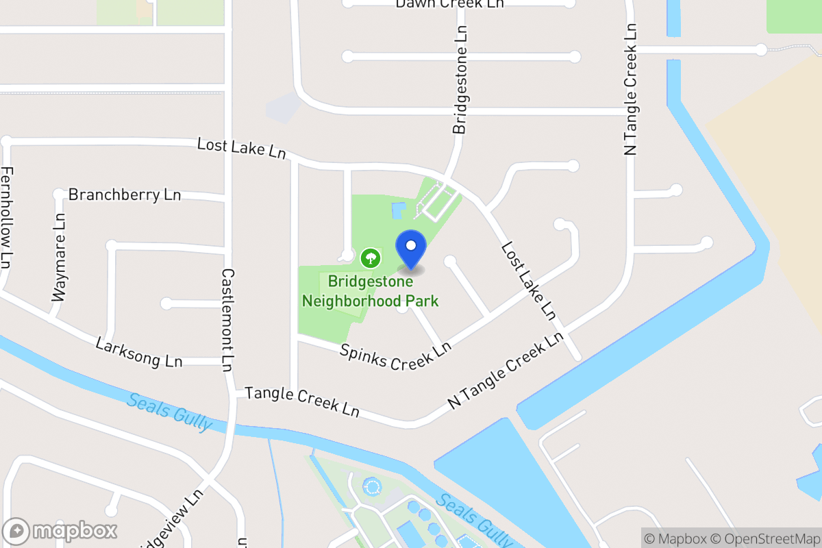Map of 21322 Reed Creek Ln, Spring