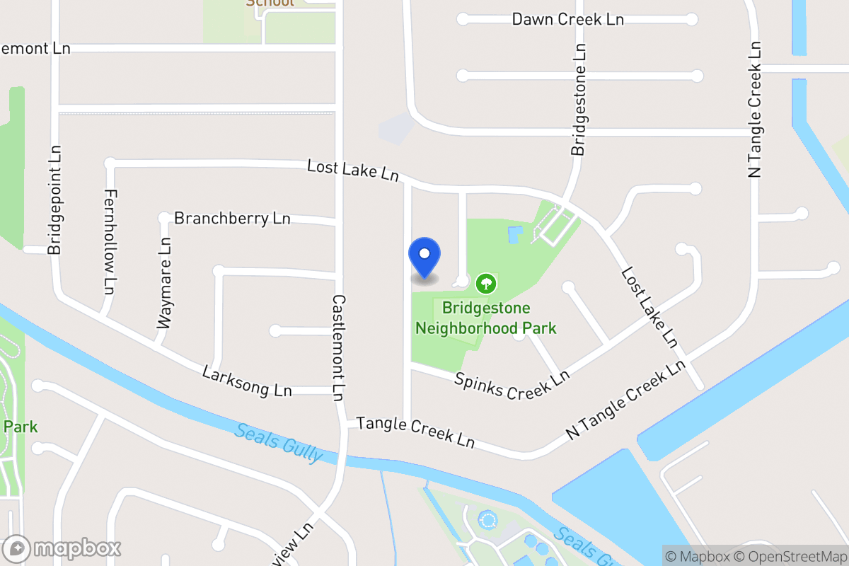 Map of 21318 Slippery Creek Ln, Spring