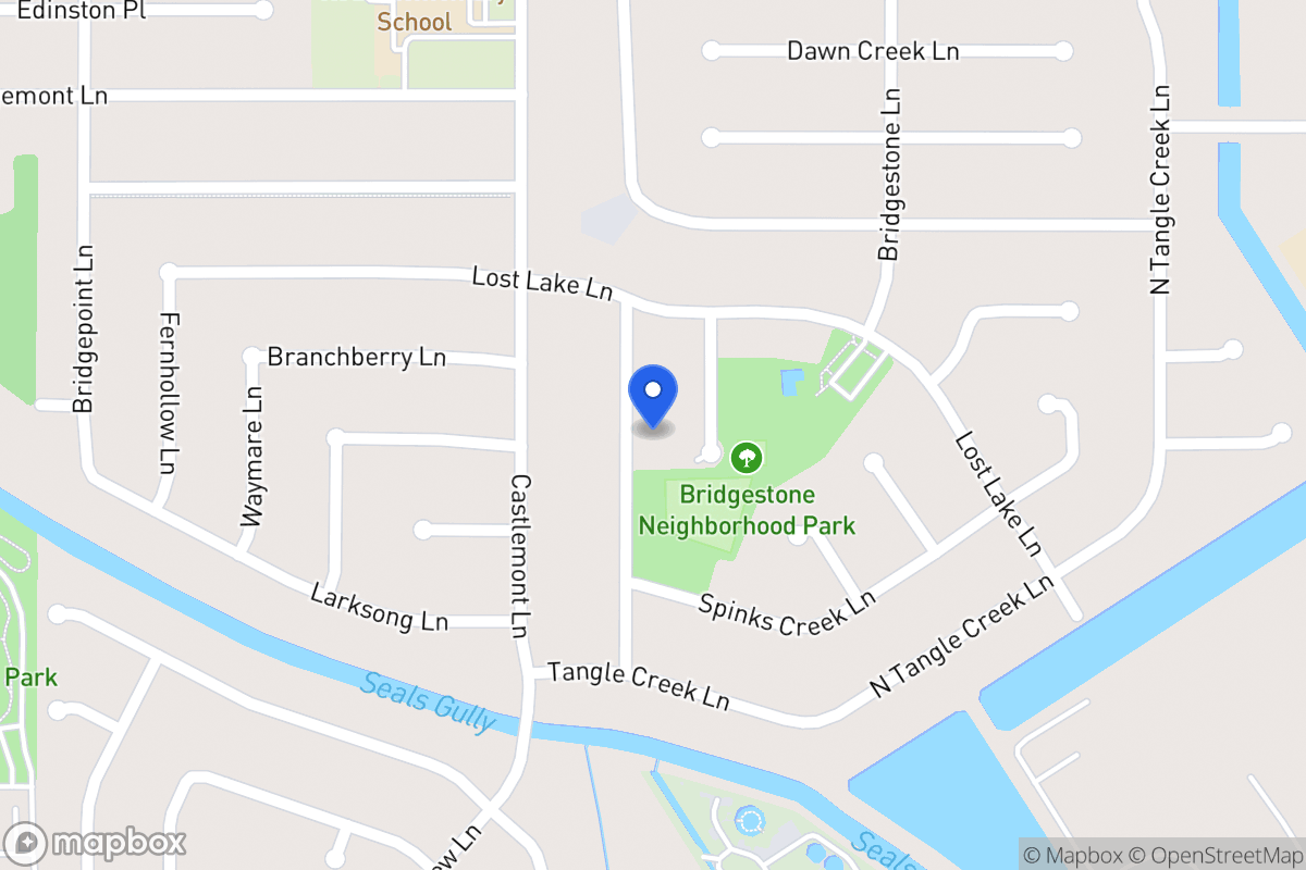 Map of 21402 Slippery Creek Ln, Spring