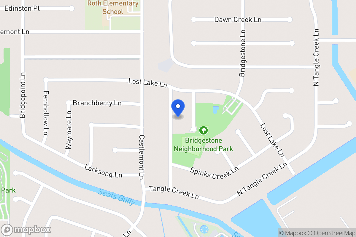 Map of 21406 Slippery Creek Ln, Spring